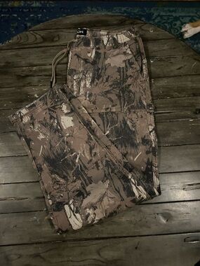 Men's Brown Camo Utility Pants